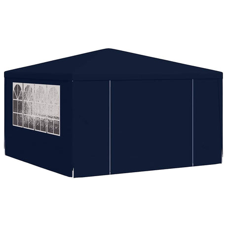 Vidaxl partytent met zijwanden professioneel 90 g m² 4x4 m blauw