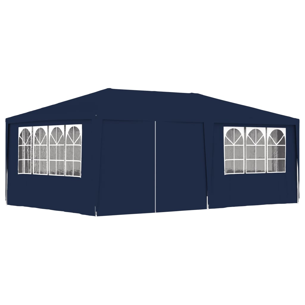 Vidaxl Party tent with side walls Professional 90 g m² 4x6 m blue