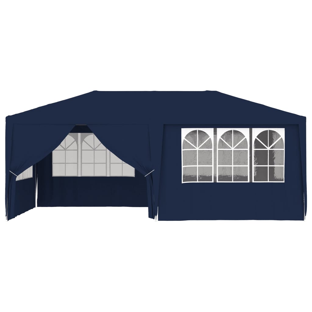 Vidaxl Party tent with side walls Professional 90 g m² 4x6 m blue