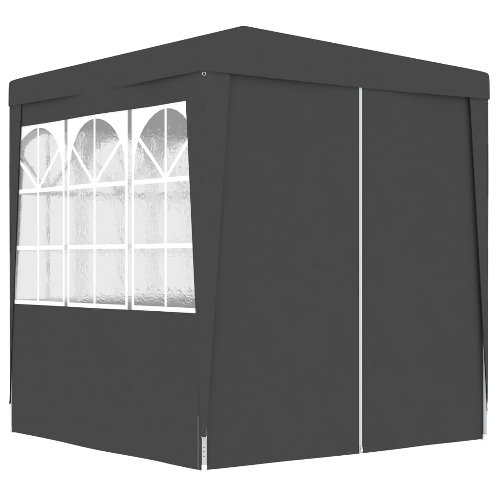 Vidaxl Party tent with side walls Professional 90 g m² 2x2 m anthracite