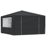 Vidaxl partytent met zijwanden professioneel 90 g m² 4x4 m antraciet