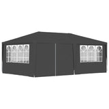 Vidaxl Party Tent With Side Walls Professional 90 G m² 4x6 M Anthracite