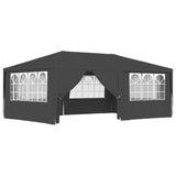 Vidaxl Party Tent With Side Walls Professional 90 G m² 4x6 M Anthracite