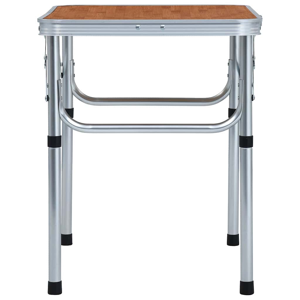 Vidaxl campingtafel inklapbaar 60x45 cm aluminium