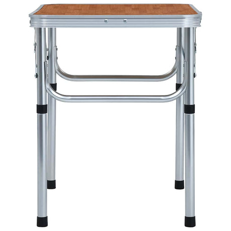 Vidaxl campingtafel inklapbaar 60x45 cm aluminium