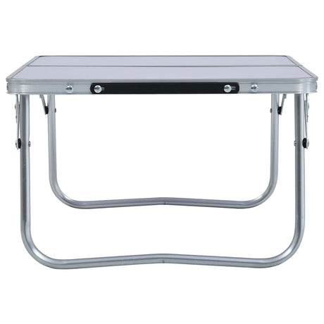 Vidaxl campingtafel inklapbaar 60x40 cm aluminium wit