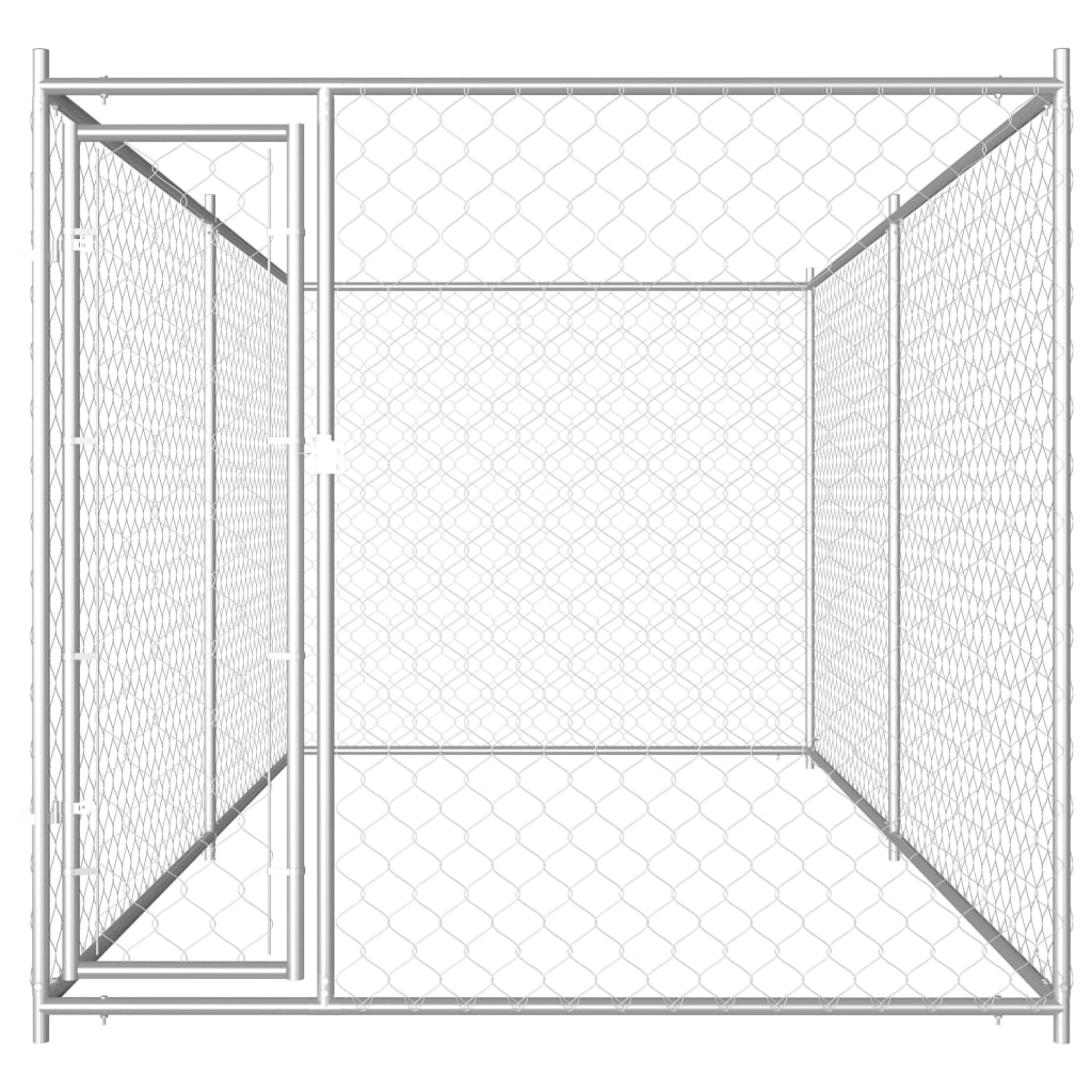 VidaXL Hondenkennel voor buiten 382x192x185 cm