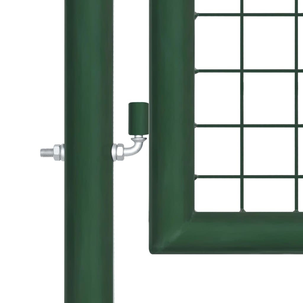 Vidaxl Gaaspoort 390x100 cm steel green