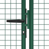 Vidaxl Gaaspoort 390x125 cm steel green