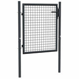 Vidaxl tuinhek van gaas gegalvaniseerd staal 100x75 cm grijs