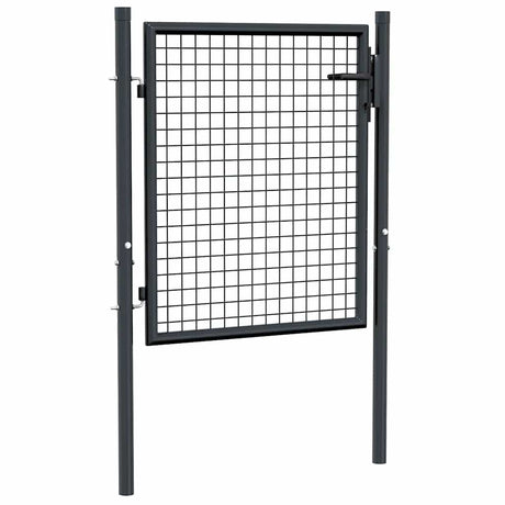 Vidaxl tuinhek van gaas gegalvaniseerd staal 100x75 cm grijs