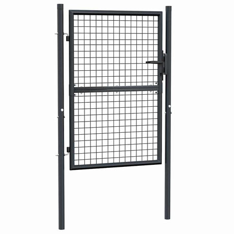 Vidaxl tuinhek van gaas gegalvaniseerd staal 100x125 cm grijs