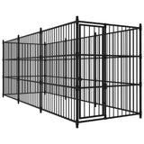 Vidaxl Hond Kennel fir ausserhalb 450x150x18 cm