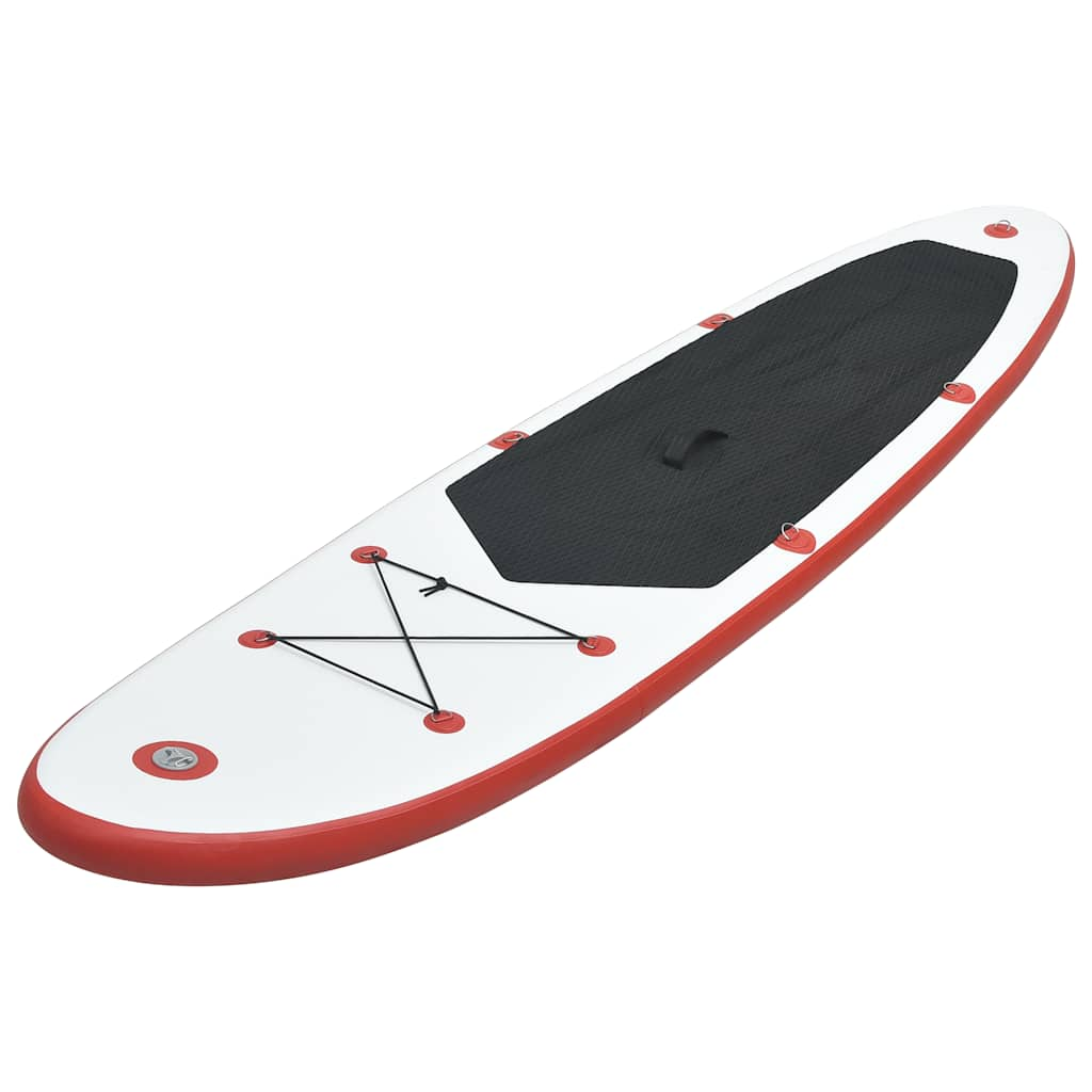 Vidaxl Stand Up paddleboard set Inflatable red and white