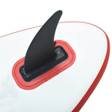 Vidaxl middenvin stand up paddleboard 18,3x21,2 cm kunststof zwart