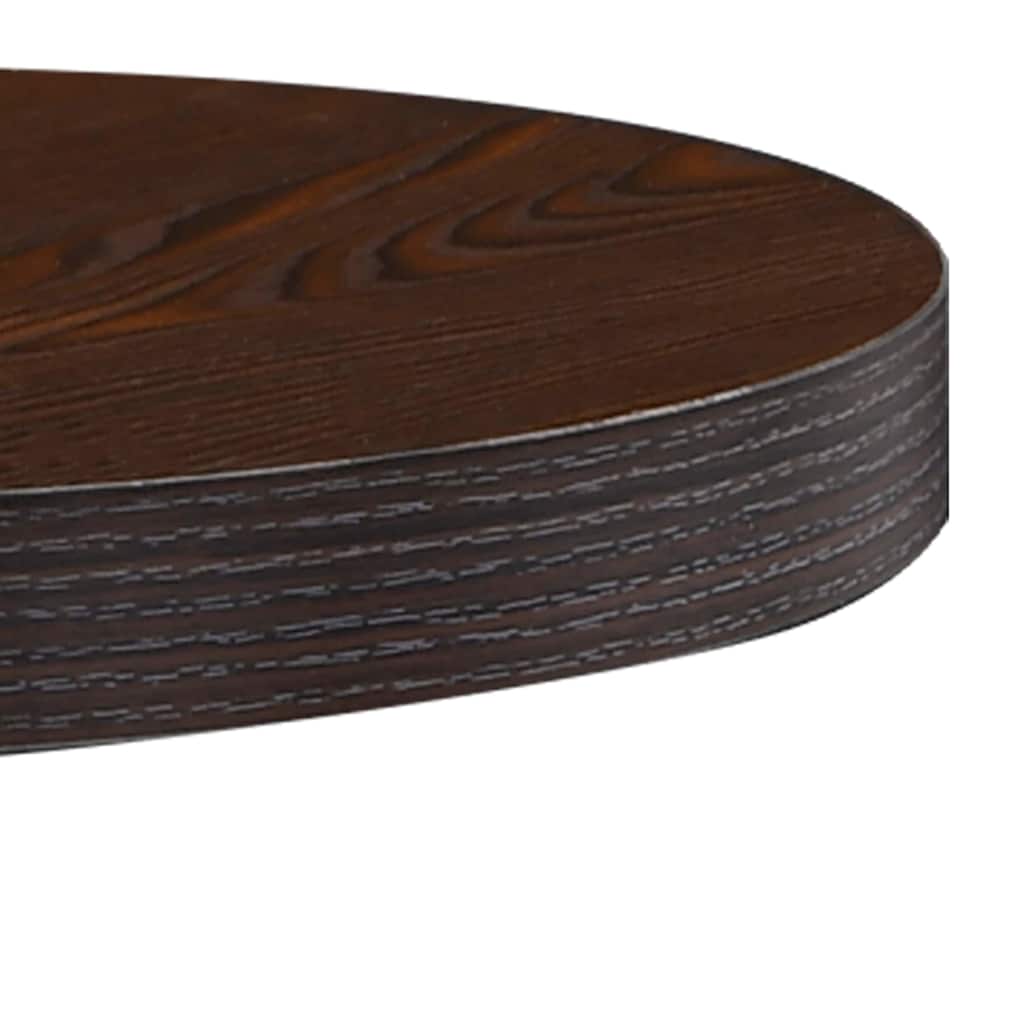 Vidaxl bistrotafel 40 cm mdf donkerbruin