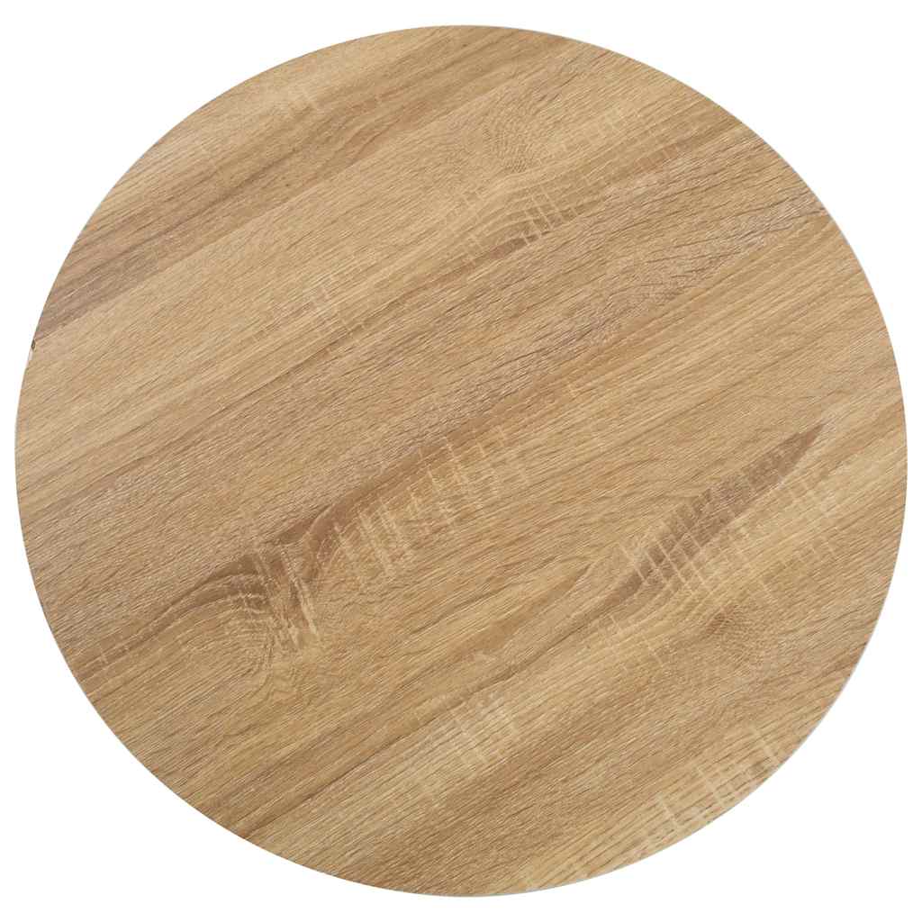 Vidaxl bistrotafel 50 cm mdf lichtbruin