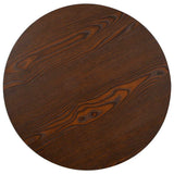 Vidaxl bistrotafel 50 cm mdf donkerbruin