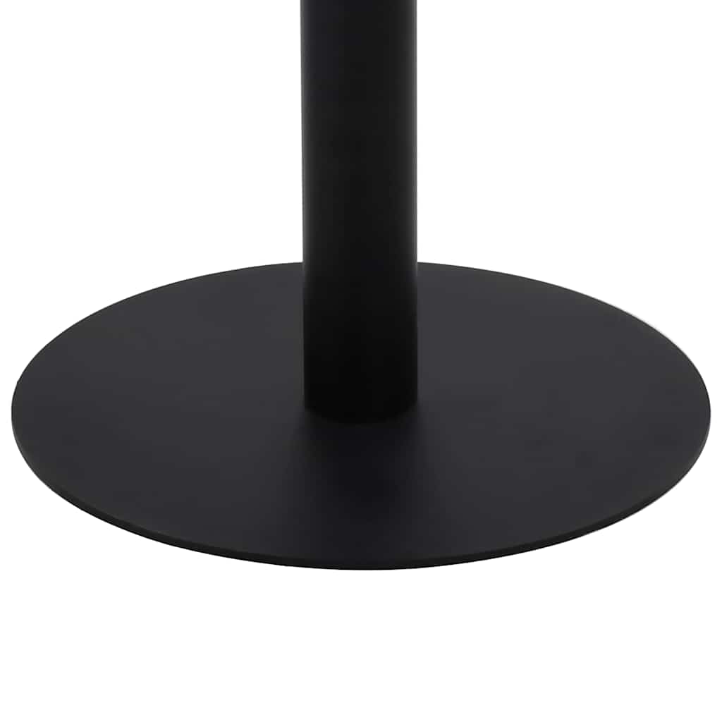 Vidaxl bistrotafel 80 cm mdf donkerbruin