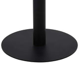 Vidaxl bistrotafel 80 cm mdf donkerbruin