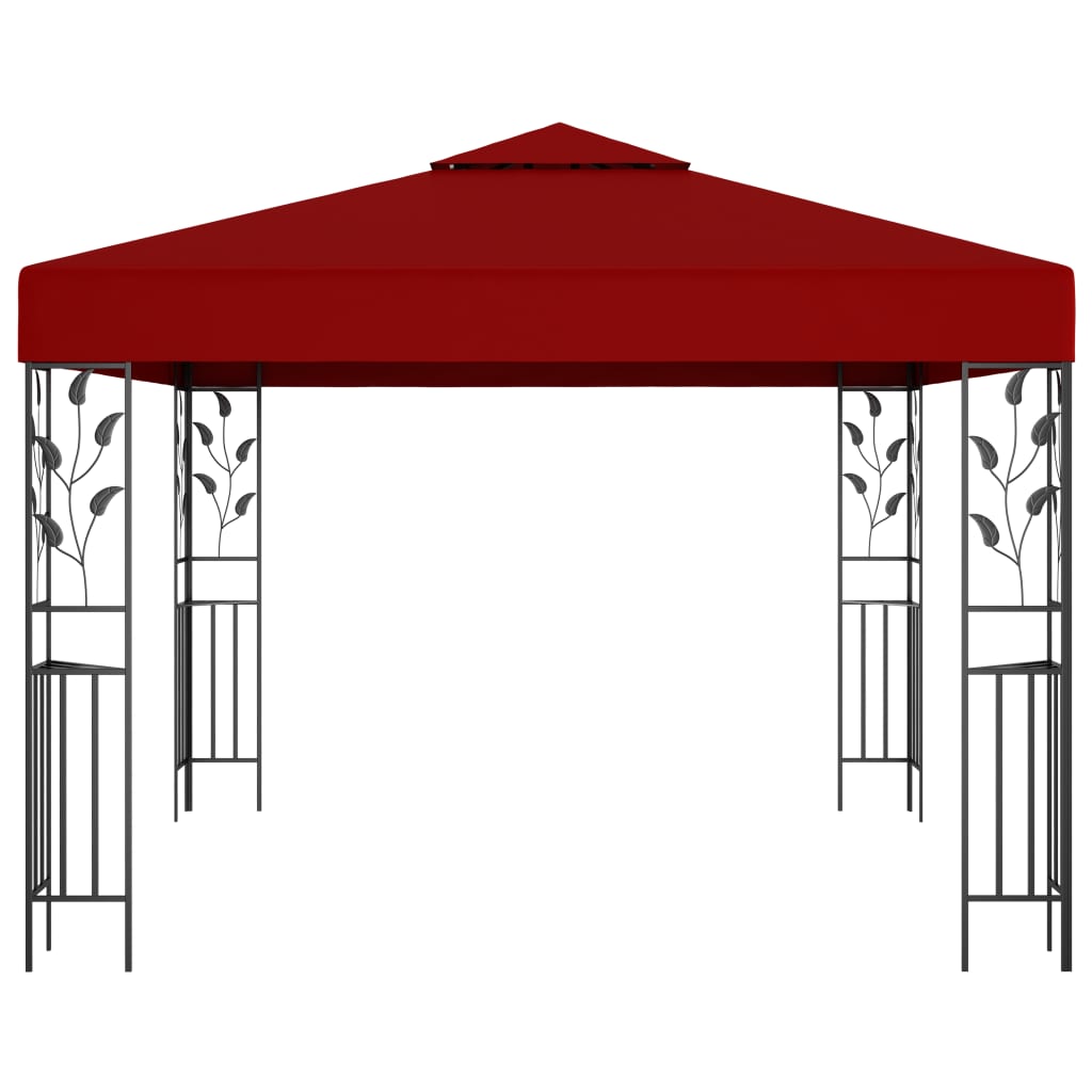 Vidaxl Arbor 3x3 m Vino rosso