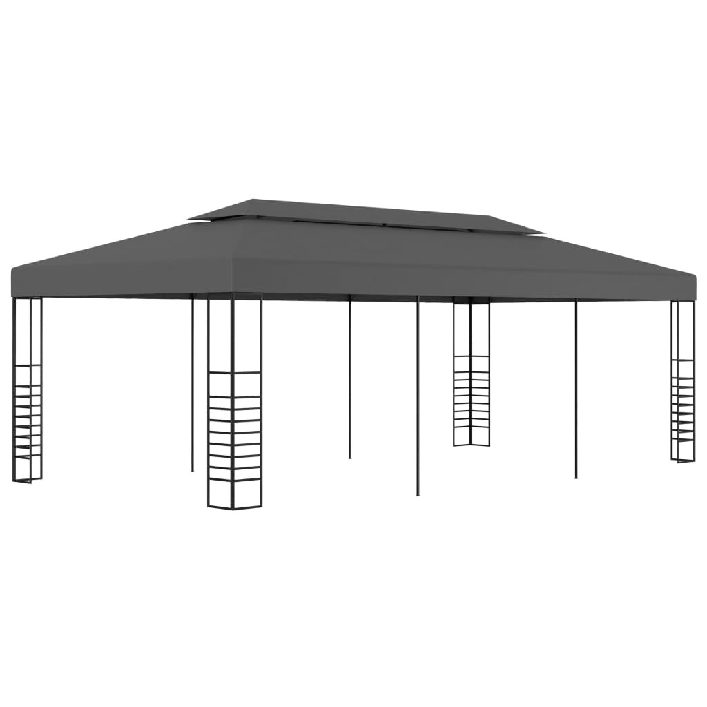 Vidaxl arbor 3x6 m anthracite