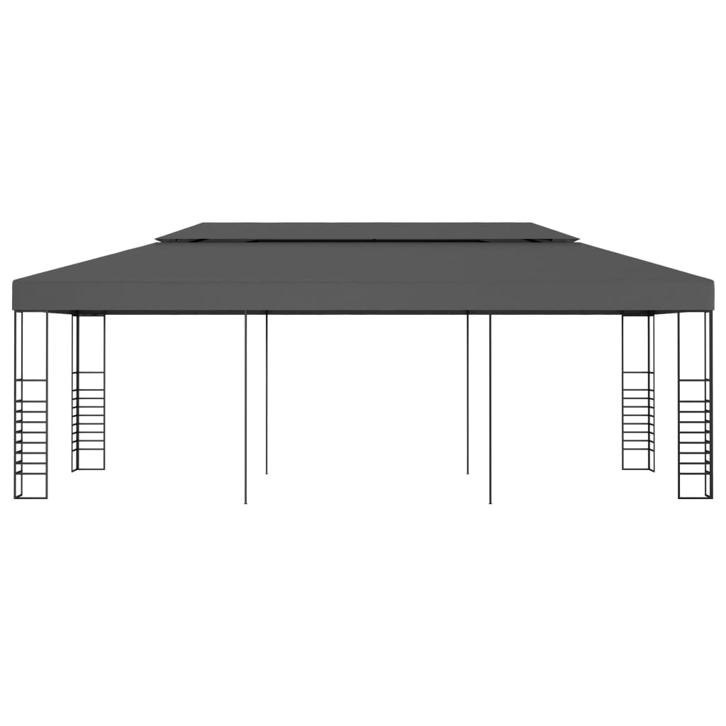 VidaXL Prieel 3x6 m antraciet