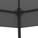 Vidaxl tuinprieel 323x275x265 cm antraciet