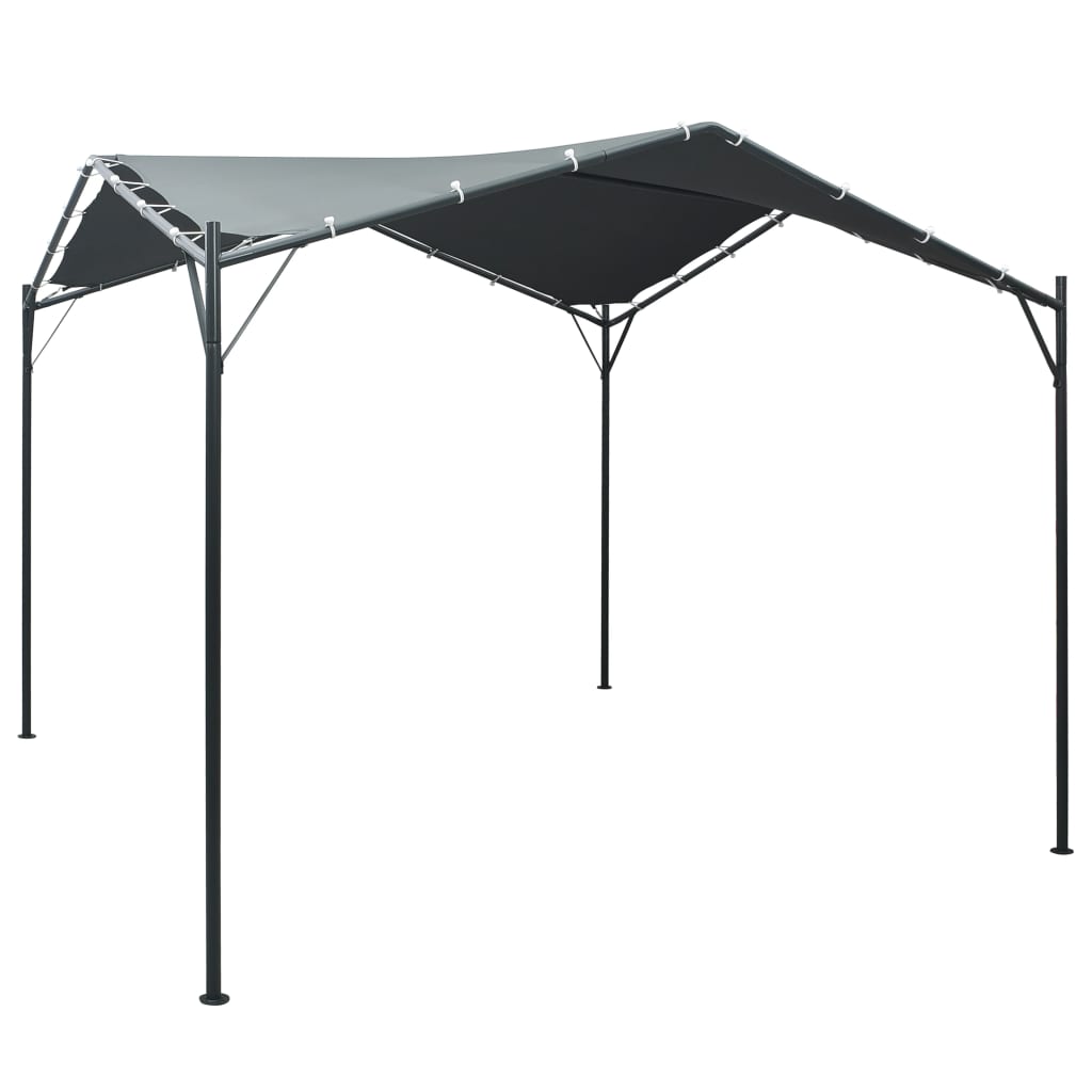 Vidaxl Arbor 3x3 m de acero antracita