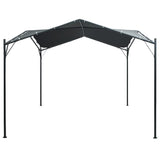 Vidaxl Arbor 3x3 m de acero antracita