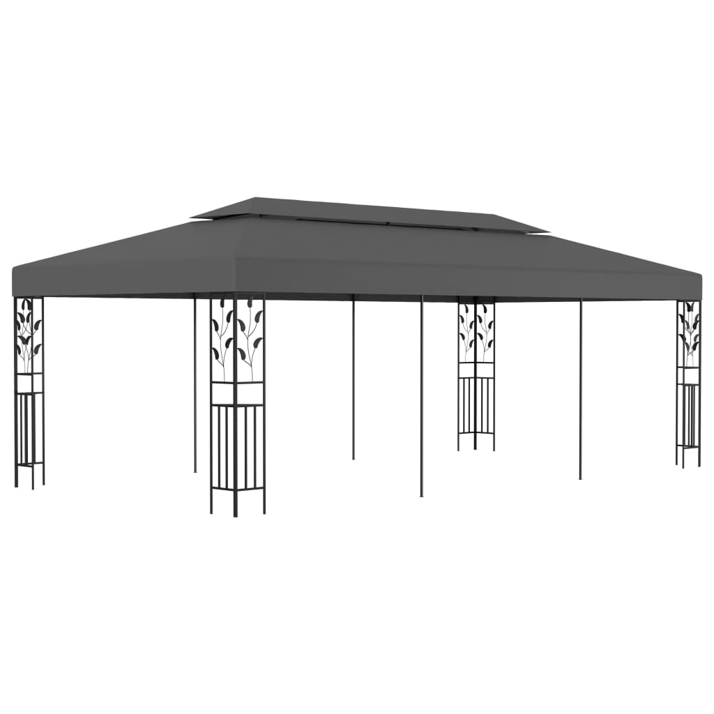 Vidaxl arbor 3x6 m antracit