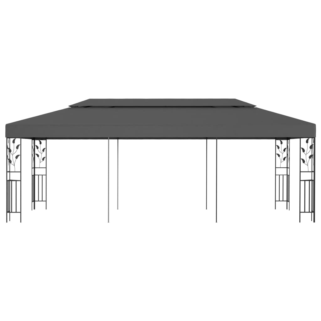 Vidaxl -Arbor 3x6 m Anthrazit