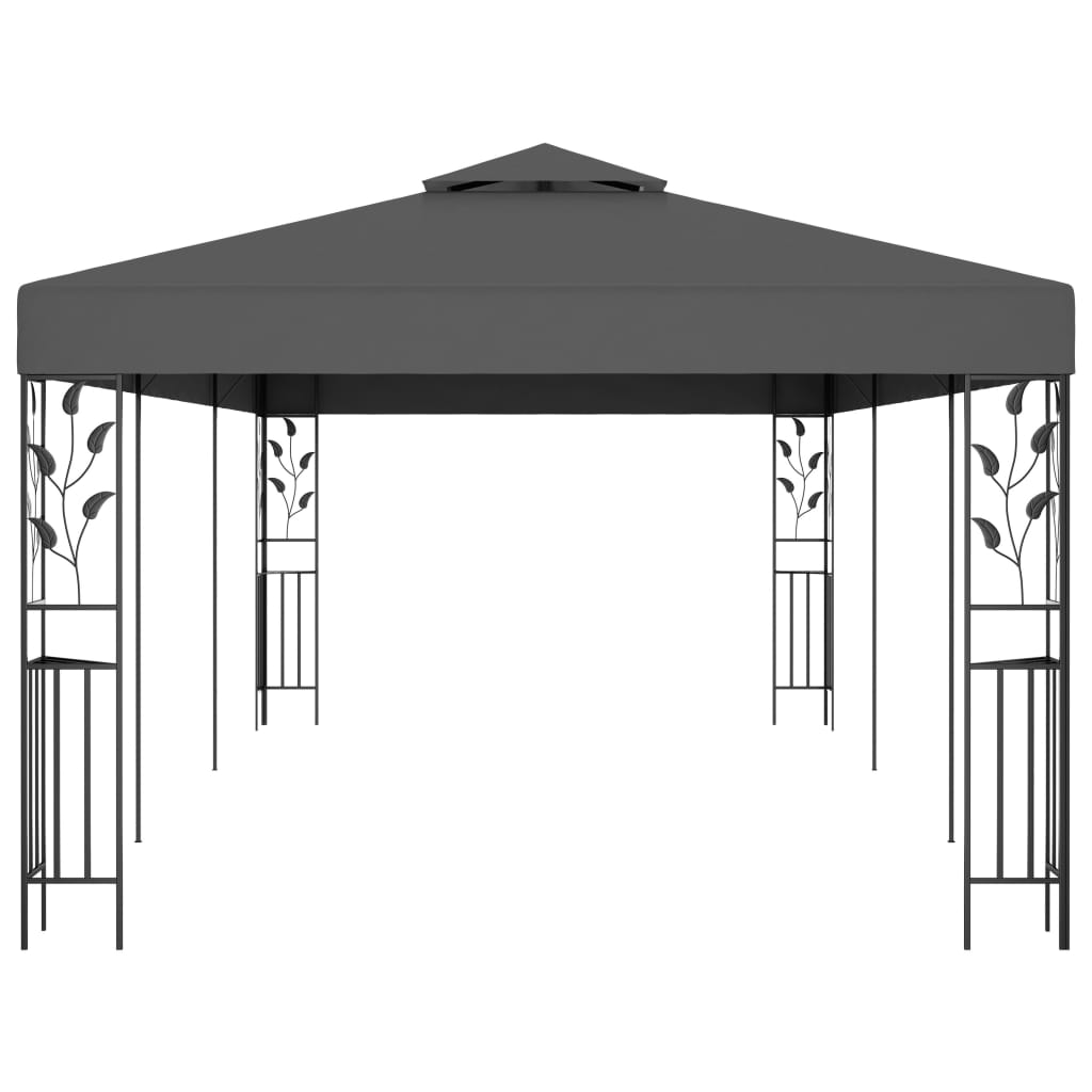 Vidaxl arbor 3x6 m antracit