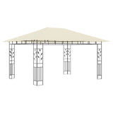 Vidaxl Arbor avec moustique net 180 g m² 4x3x2,73 m crème