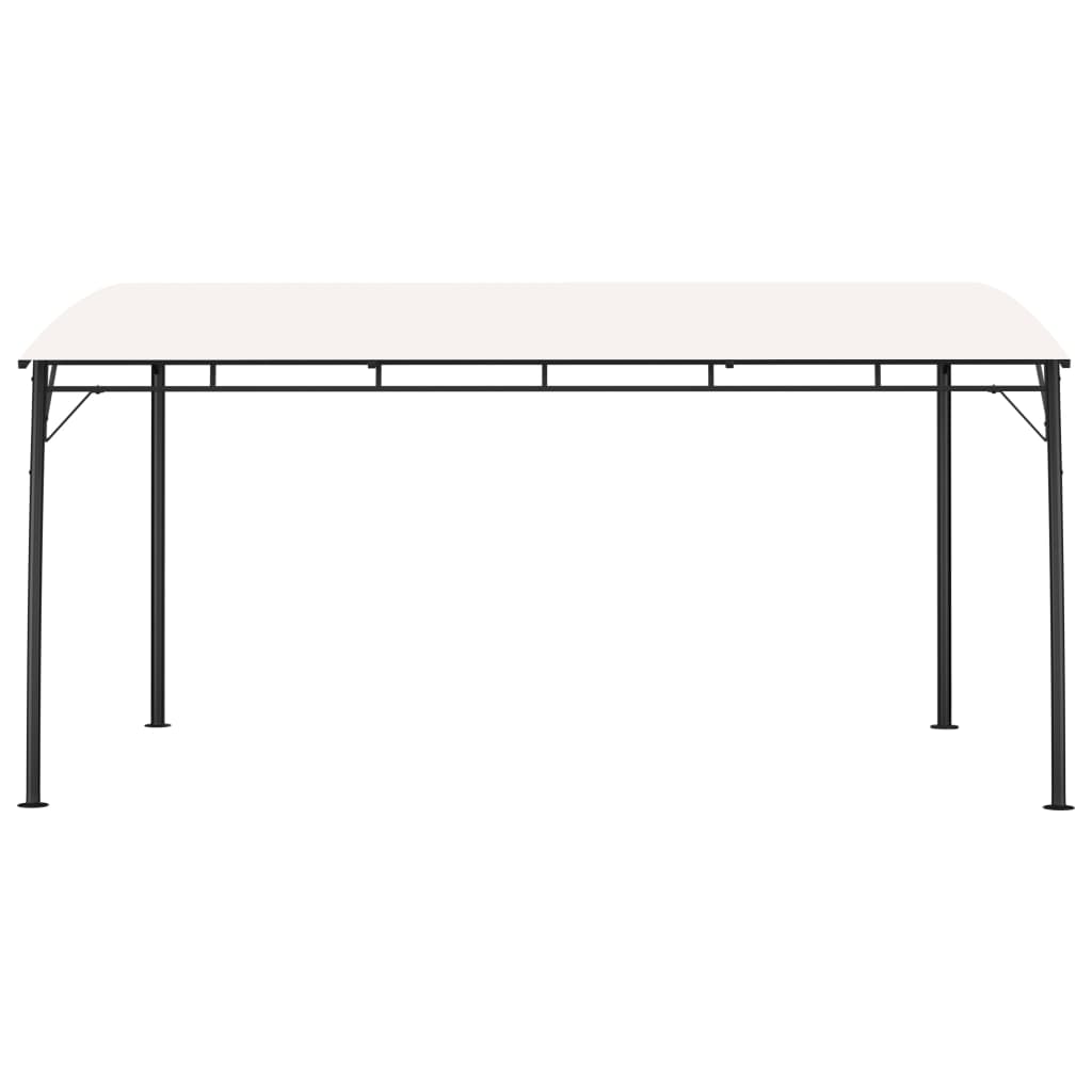 Vidaxl Sonn Canopy 4x3x2.55 M Crème faarweg