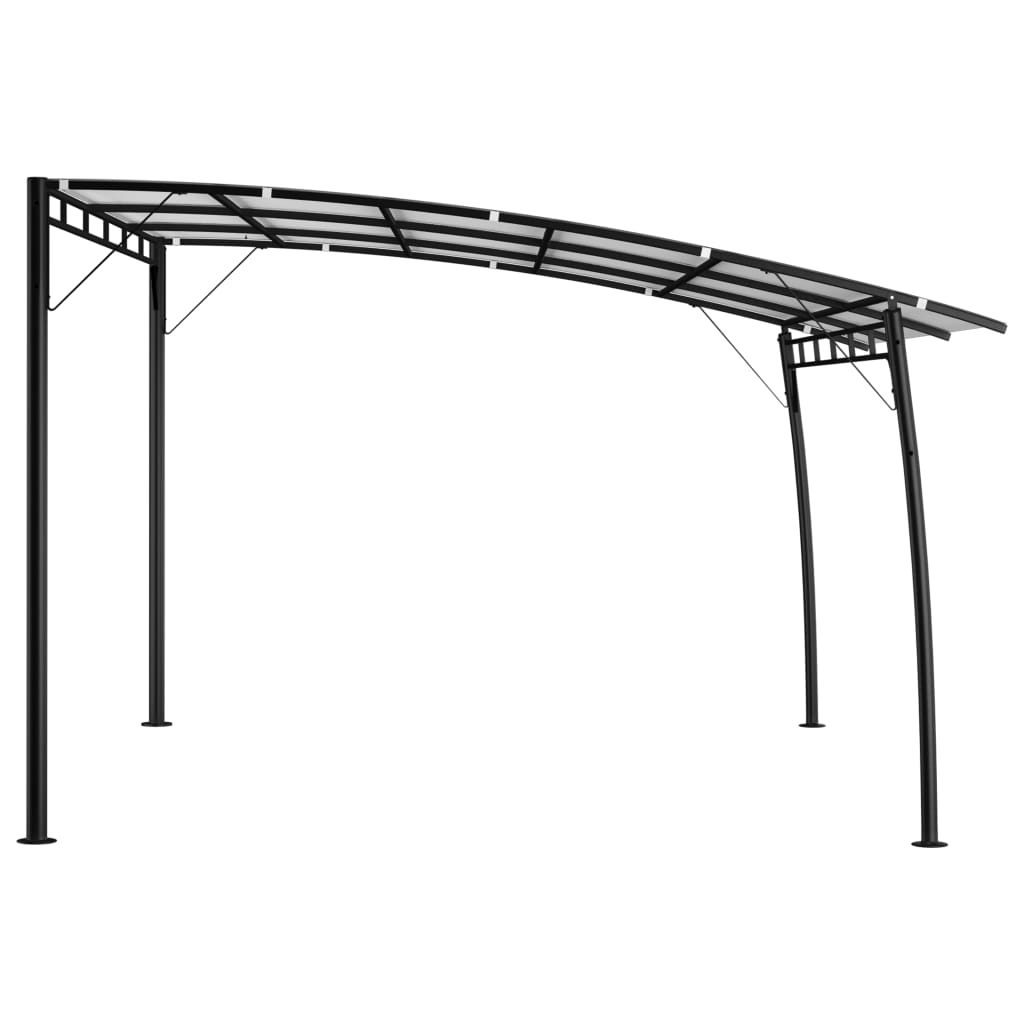 Vidaxl Sun Canopy 4x3x2,55 m krämfärgad