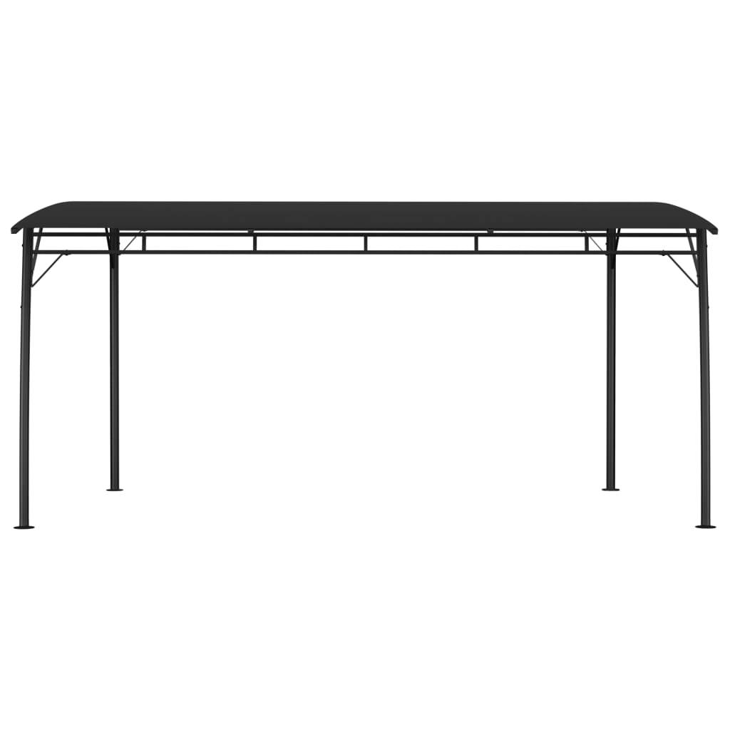 Vidaxl Sun Canopy 4x3x2.55 M Anthracite -färgad