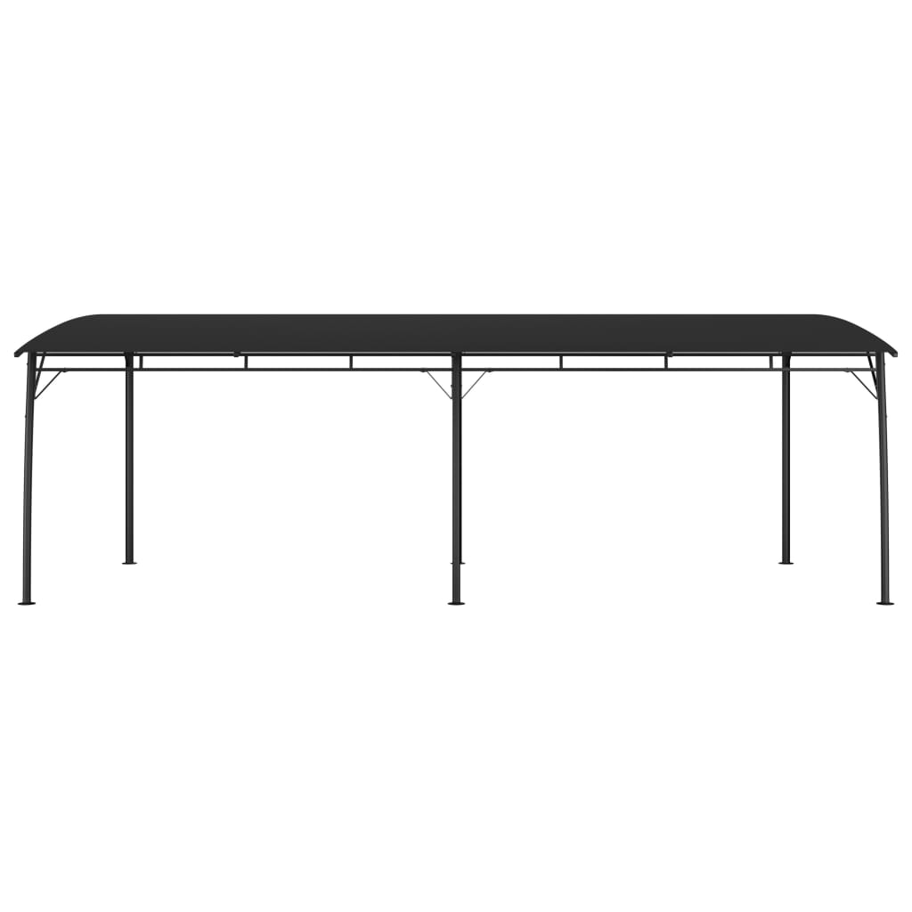 Vidaxl Sun Canopy 6x3x2.55 M Anthracite -färgad