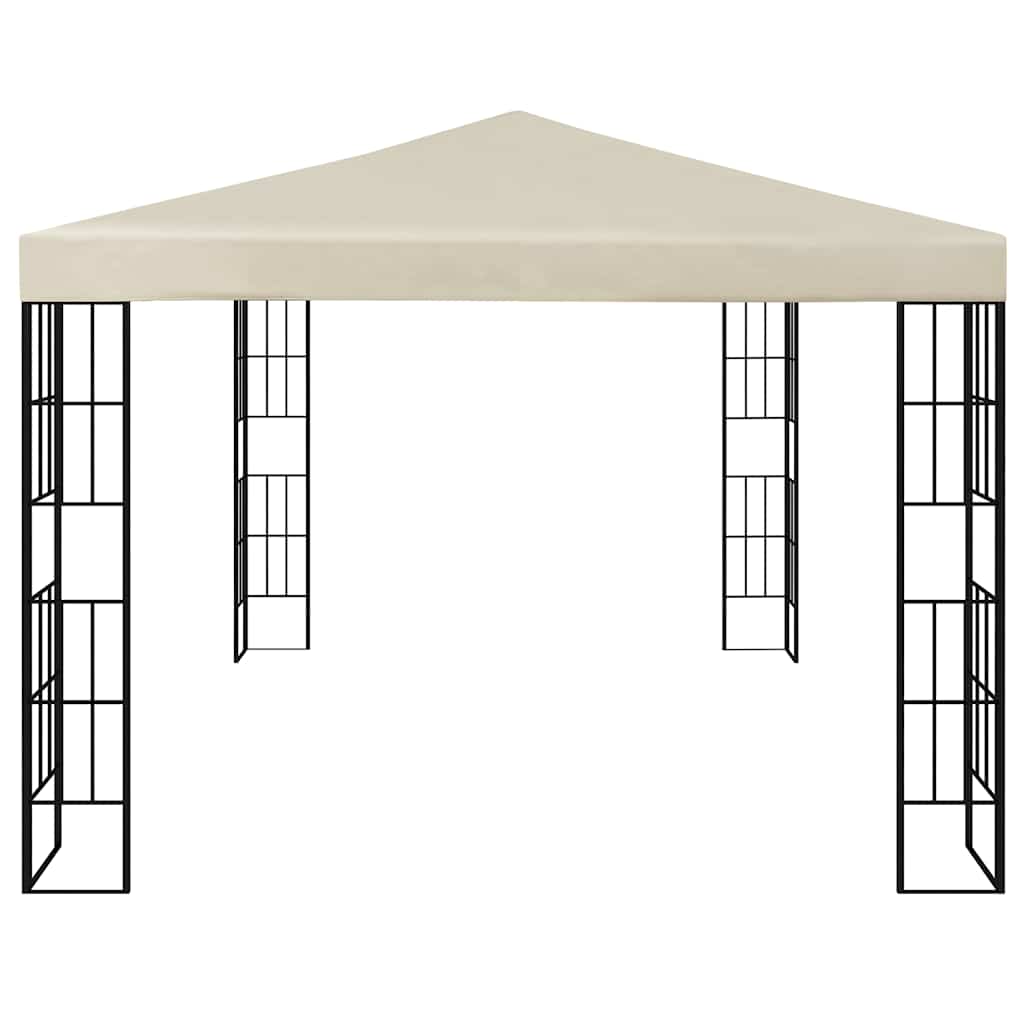 Vidaxl prieel 3x4 m crème