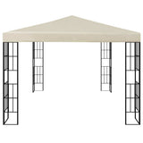 Vidaxl prieel 3x4 m crème