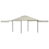 Arbor Vidaxl con techos extensibles 180 g m² 3x3x2.75 m Cream