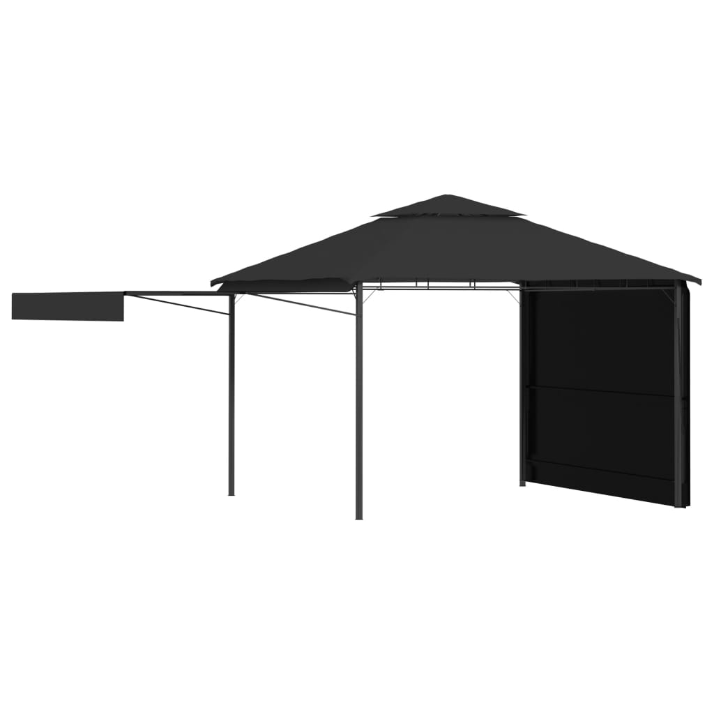 Vidaxl Arbor s rozsáhlými střechami 180 g m² 3x3x2,75 m Anthracite