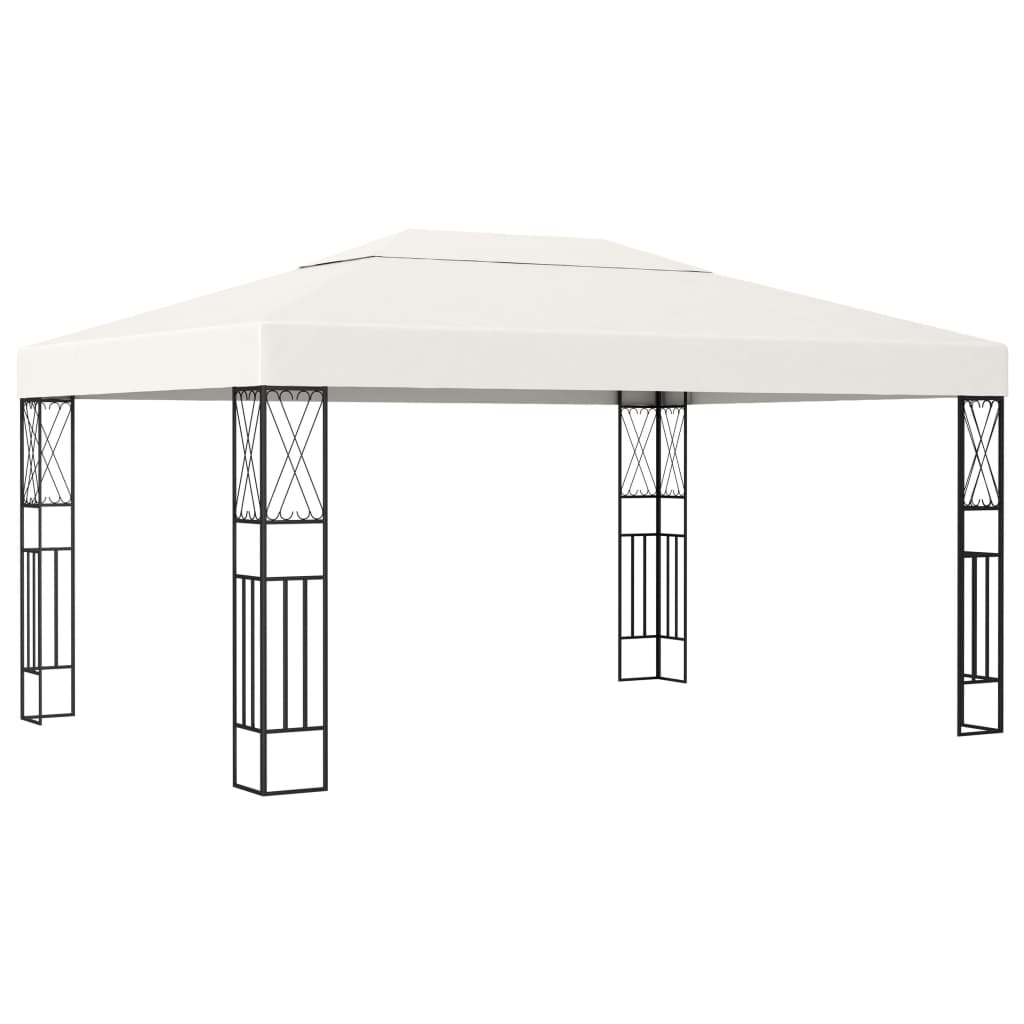 Vidaxl Arbor 3x4 m støv crème