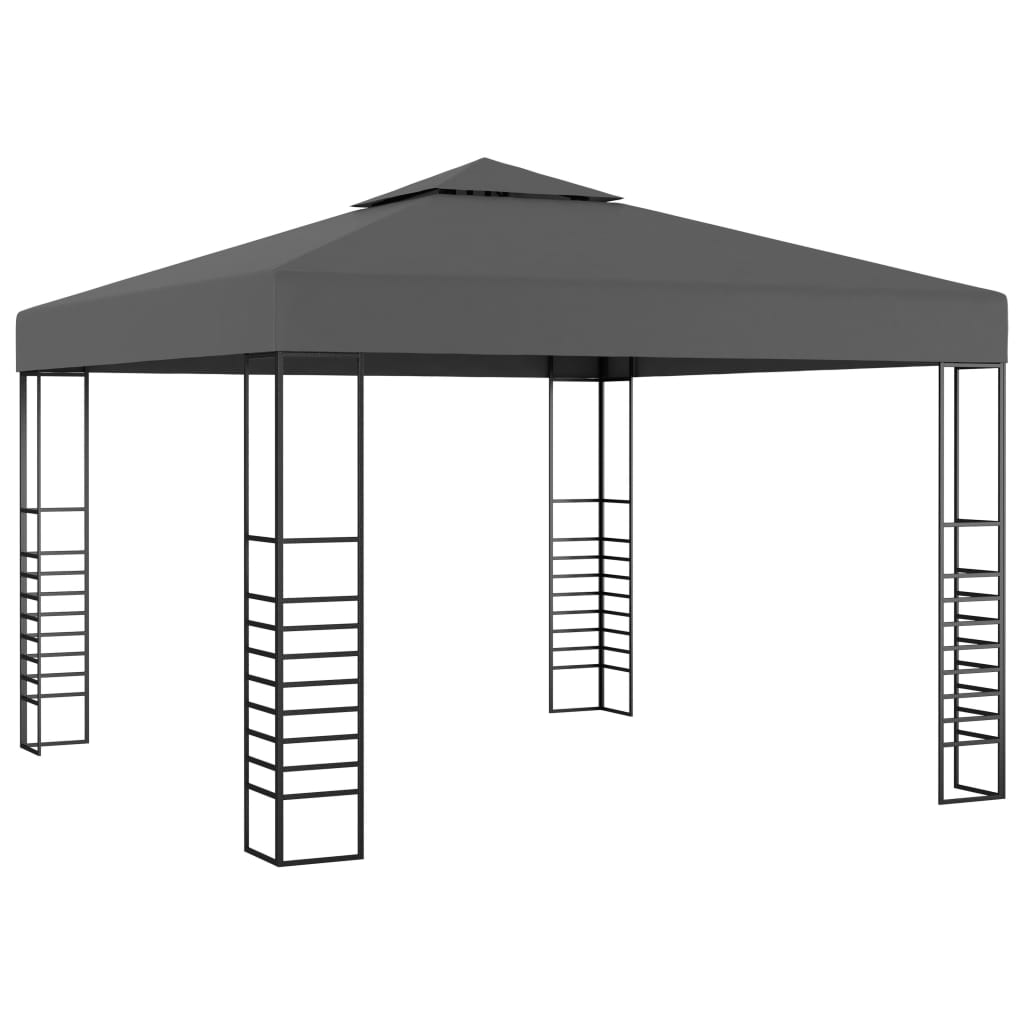 Vidaxl Garden Pavilion 3x3 M Antracite