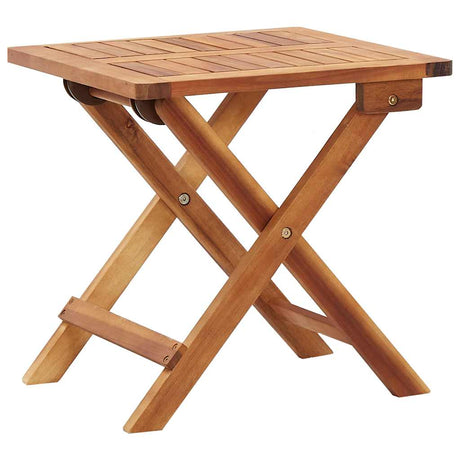 Vidaxl salontafel inklapbaar 40x40x40 cm massief acaciahout