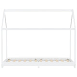 Vidaxl kinderbedframe massief grenenhout wit 90x200 cm
