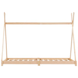 Vidaxl kinderbedframe massief grenenhout 90x200 cm