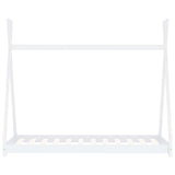 Vidaxl kinderbedframe massief grenenhout wit 90x200 cm
