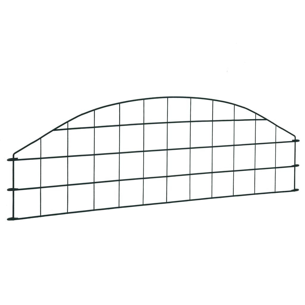 VIDAXL Fencing Set piegato 77.3x26 cm verde