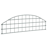 Vidaxl Fencing conjunto doblado 77.3x26 cm verde